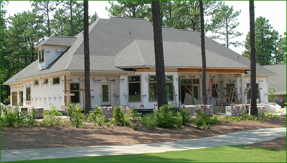 New home under construction